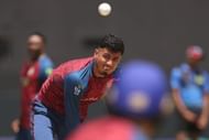 Mujeeb Ur Rahman has helped the Royals control the middle overs during their bowling innings.